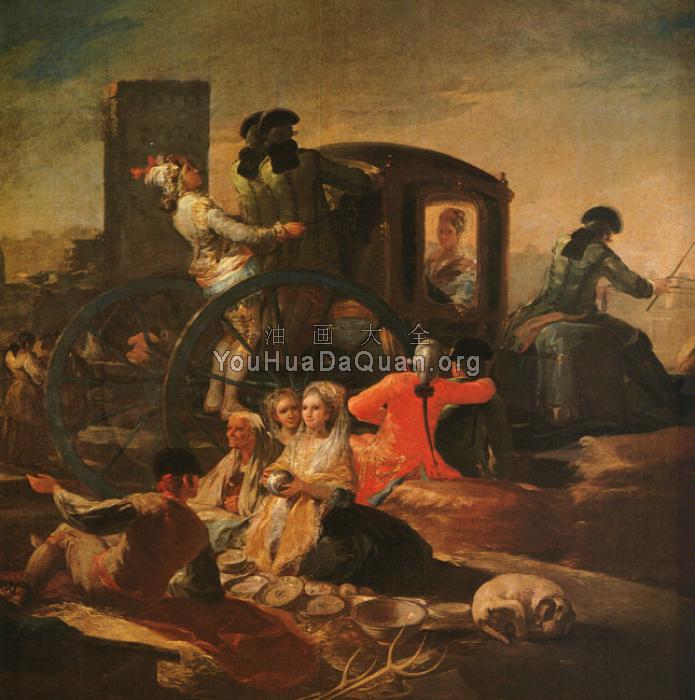 The Pottery Vendor - 弗朗西斯科·德·戈雅